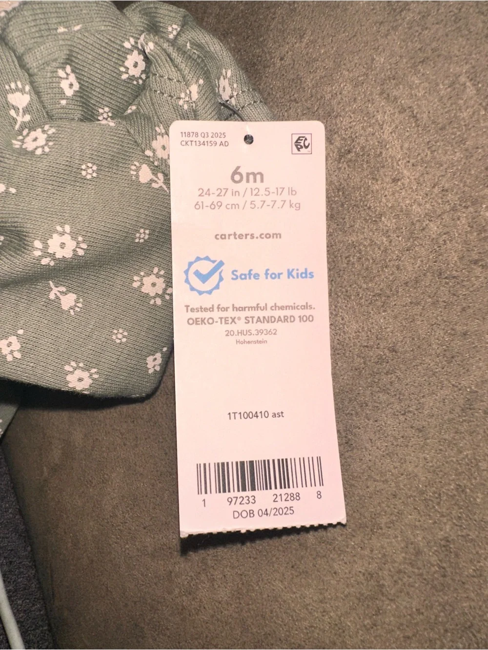 Carters soft knit